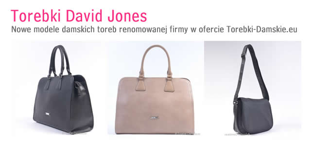 Nowe torebki David Jones