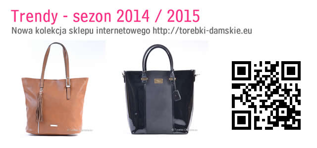 Trendy 2015 - nowe torebki damskie