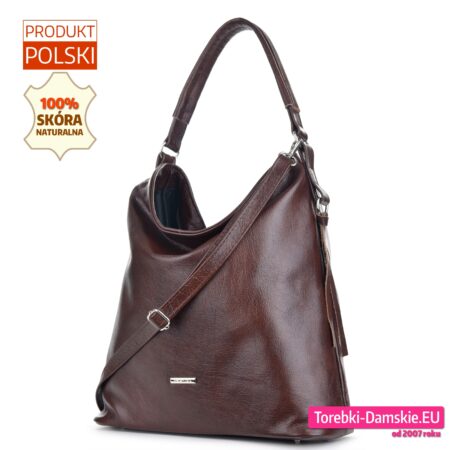 Torba na ramię lub do przewieszenia z odpinanym długim paskiem